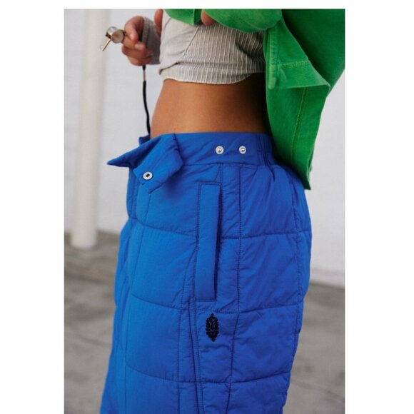 Free People Pippa Packable Puffer Pants in MidAtlantic Blue - FACTORY SEALED - Picture 4 of 14